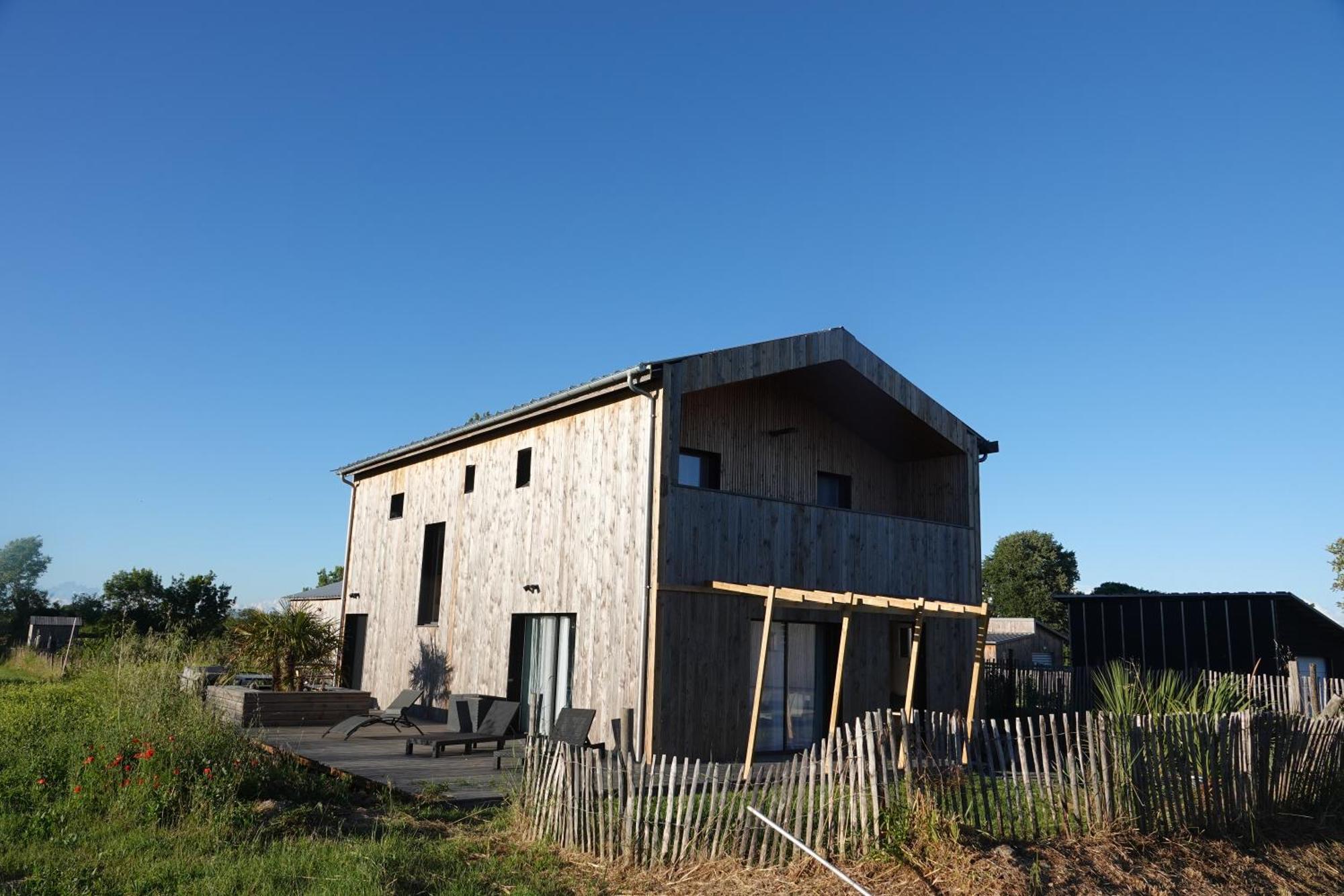 Maison Bois, Les Conches 10 Pers Longeville-sur-Mer Eksteriør bilde