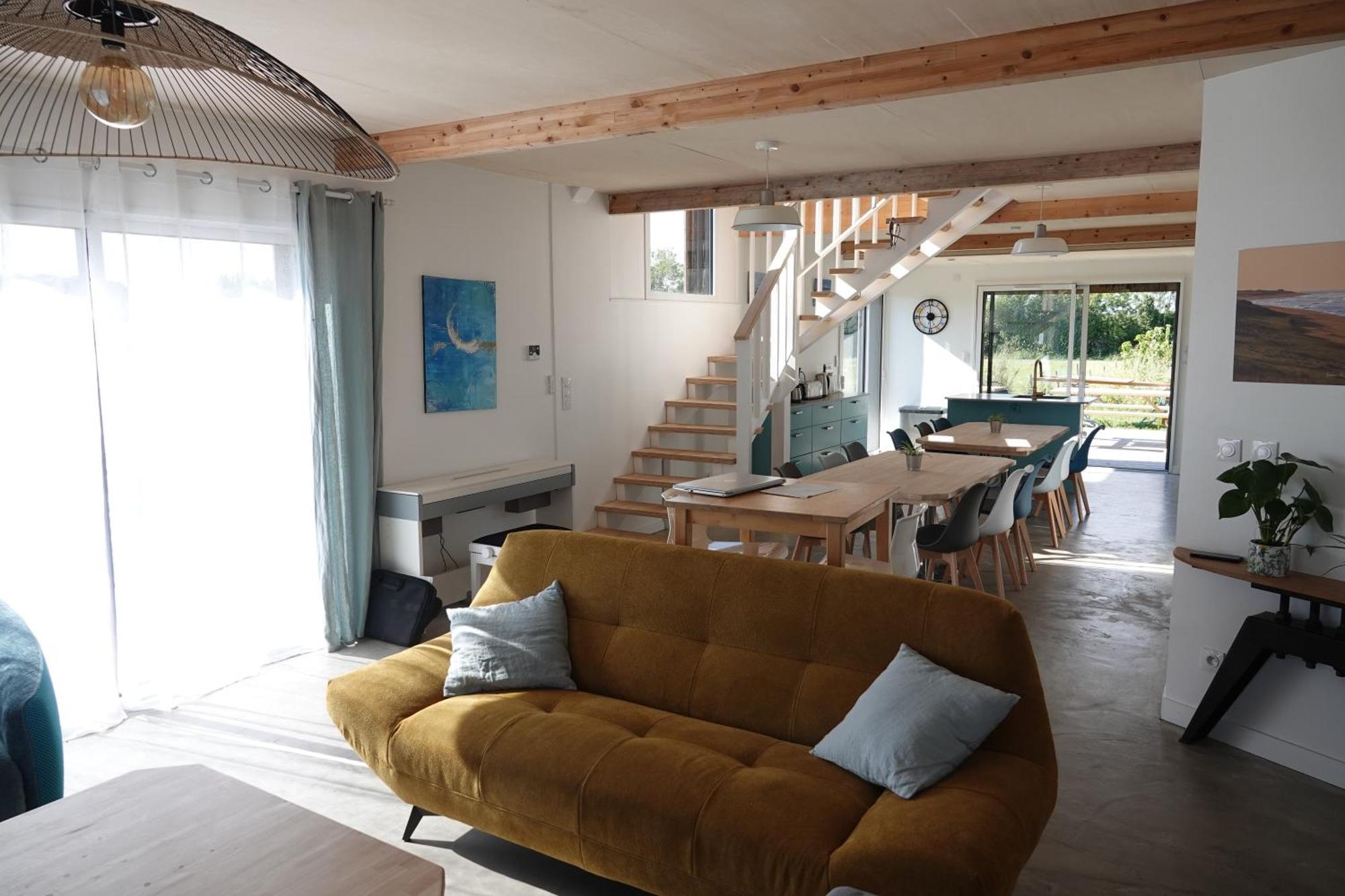 Maison Bois, Les Conches 10 Pers Longeville-sur-Mer Eksteriør bilde